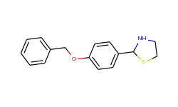 2-[4-(benzyloxy)phenyl]-1,3-thiazolane