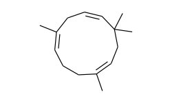 1,4,8-Cycloundecatriene, 2,6,6,9-tetramethyl-, (1E,4E,8E)-