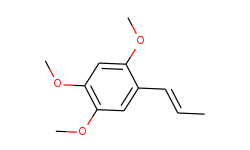 Benzene, 1,2,4-trimethoxy-5-(1Z)-1-propenyl-