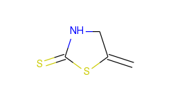 2-Thiazolidinethione, 5-methylene-