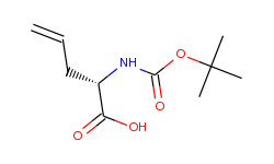4-Pentenoic acid, 2-[[(1,1-dimethylethoxy)carbonyl]amino]-, (2S)-