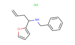 benzyl-(1-furan-2-yl-but-3-enyl)-amine hydrochloride
