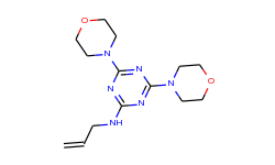1,3,5-Triazin-2-amine, 4,6-di-4-morpholinyl-N-2-propenyl-