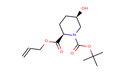 (2R,5R)-2-Allyl 1-tert-butyl 5-hydroxypiperidine-1,2-dicarboxylate