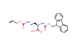 (R)-2-((((9H-Fluoren-9-yl)methoxy)carbonyl)amino)-4-(((allyloxy)carbonyl)amino)butanoic acid