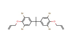 Benzene, 1,1'-(1-methylethylidene)bis[3,5-dibromo-4-(2-propenyloxy)-