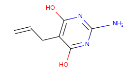 5-Allyl-2-aminopyrimidine-4,6-diol