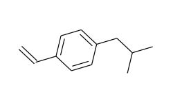 Benzene, 1-ethenyl-4-(2-methylpropyl)-