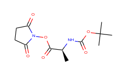 Succinimido (S)-2-[(tert-butoxycarbonyl)amino]propionate