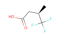 Butanoic acid, 4,4,4-trifluoro-3-methyl-, (3R)-