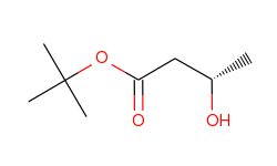 Butanoic acid, 3-hydroxy-, 1,1-dimethylethyl ester, (3S)-