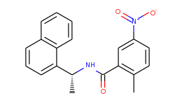2-methyl-n-(1r-naphthalen-1-yl-ethyl)-5-nitro-benzamide