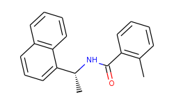 2-methyl-n-(1r-naphthalen-1-yl-ethyl)-benzamide
