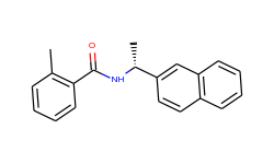2-methyl-n-(1r-naphthalen-2-yl-ethyl)-benzamide