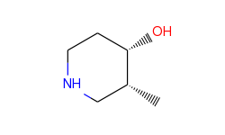 4-Piperidinol, 3-methyl-, (3R,4S)-rel-
