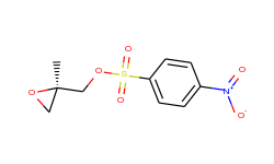 Benzenesulfonic acid, 4-nitro-, [(2R)-2-methyloxiranyl]methyl ester