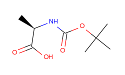 D-Alanine, N-[(1,1-dimethylethoxy)carbonyl]-