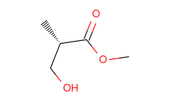 Propanoic acid, 3-hydroxy-2-methyl-, methyl ester, (2S)-