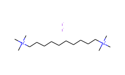 1,10-Decanediaminium, N,N,N,N',N',N'-hexamethyl-, diiodide