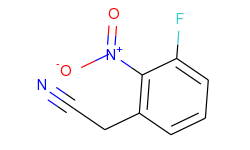 2-(3-fluoro-2-nitrophenyl)acetonitrile