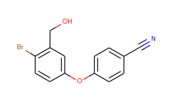 4-[4-Bromo-3-(hydroxymethyl)phenoxy]benzonitrile