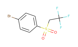 1-broMo-4-((2,2,2-trifluoroethyl)sulfonyl)benzene