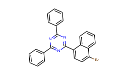 2-(4-Bromonaphthalen-1-yl)-4,6-diphenyl-1,3,5-triazine