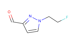 1-(2-Fluoroethyl)pyrazole-3-carbaldehyde