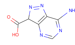 7-Amino-3H-pyrazolo[4,3-d]pyrimidine-3-carboxylic acid