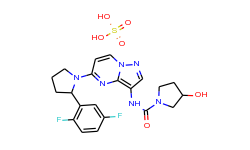 Larotrectinib sulfate