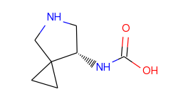 Carbamic acid, 5-azaspiro[2.4]hept-7-yl-, (R)-