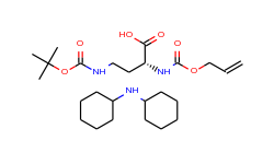 Dicyclohexylamine (R)-2-(((allyloxy)carbonyl)amino)-4-((tert-butoxycarbonyl)amino)butanoate