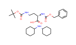 Dicyclohexylamine (S)-2-(((benzyloxy)carbonyl)amino)-4-((tert-butoxycarbonyl)amino)butanoate