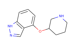 4-(Piperidin-3-yloxy)-1H-indazole