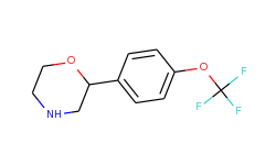 2-[4-(trifluoromethoxy)phenyl]morpholine