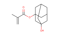 2-Propenoic acid, 2-methyl-, 3-hydroxytricyclo[3.3.1.13,7]dec-1-yl ester