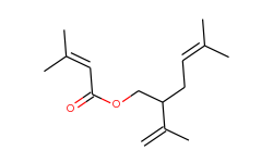 2-Butenoic acid, 3-methyl-, 5-methyl-2-(1-methylethenyl)-4-hexenyl ester