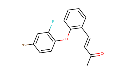4-[2-(4-bromo-2-fluorophenoxy)phenyl]-3-buten-2-one