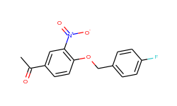 1-{4-[(4-fluorobenzyl)oxy]-3-nitrophenyl}-1-ethanone