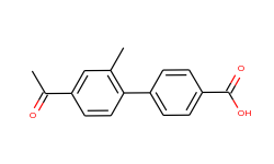 4'-acetyl-2'-methylbiphenyl-4-carboxylic acid