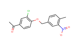 1-{3-chloro-4-[(4-methyl-3-nitrobenzyl)oxy]-phenyl}-1-ethanone