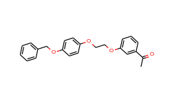 1-(3-{2-[4-(benzyloxy)phenoxy]ethoxy}-phenyl)-1-ethanone