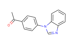 1-[4-(1H-Benzimidazol-1-yl)phenyl]ethanone