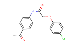 n-(4-acetylphenyl)-2-(4-chlorophenoxy)acetamide