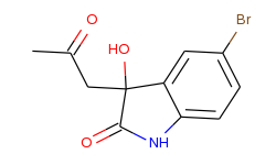 5-bromo-3-hydroxy-3-(2-oxopropyl)-1,3-dihydro-2h-indol-2-one