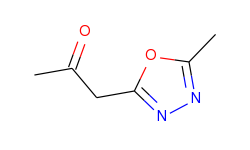 2-acetonyl-5-methyl-1,3,4-oxadiazole