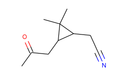 [2,2-dimethyl-3-(2-oxopropyl)cyclopropyl]-acetonitrile