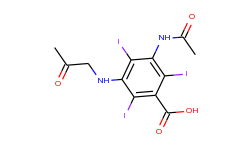 Benzoic acid, 3-(acetylamino)-5-(acetylmethylamino)-2,4,6-triiodo-