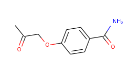 4-(2-Oxopropoxy)benzamide
