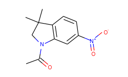 1-(3,3-dimethyl-6-nitroindolin-1-yl)ethanone